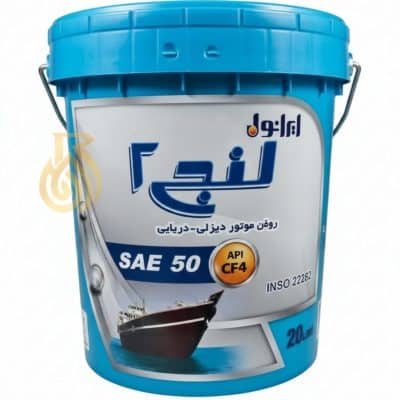 روغن موتور دیزلی ایرانول مدل لنج 2 (50) CF4 حجم 20 لیتر
