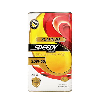 روغن موتور اسپیدی مدل پلاتینیوم (20w50) SM حجم 4 لیتری