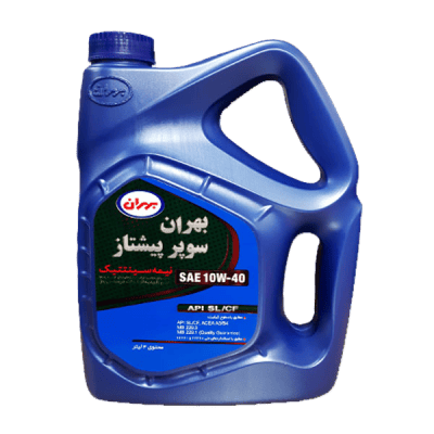 روغن موتور بهران مدل سوپر پیشتاز (10W-40) SL/CF حجم 4 لیتر
