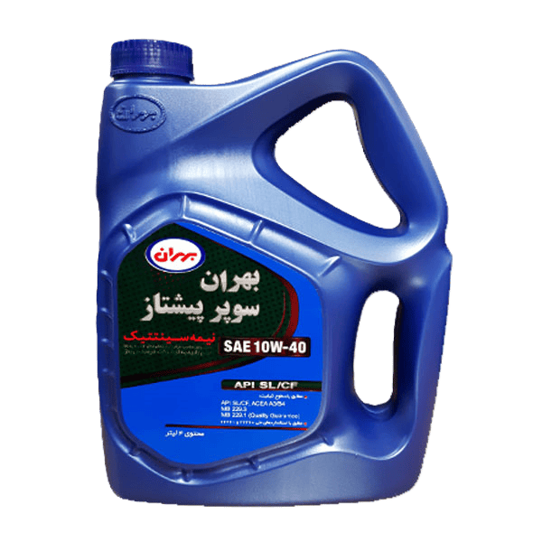 روغن موتور بهران مدل سوپر پیشتاز (10W-40) SL/CF حجم 4 لیتر روغن موتور بهران مدل سوپر پیشتاز (10W-40) SL/CF حجم 4 لیتر