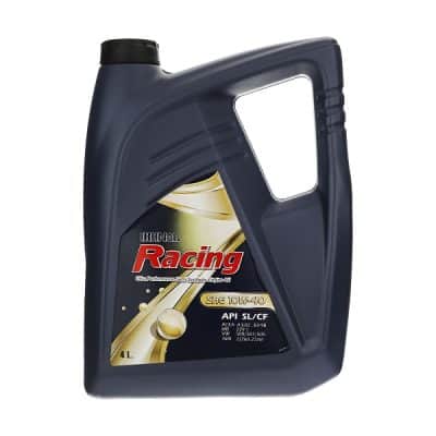 روغن موتور ایرانول مدل ریسینگ 10W-40 SLحجم 4 لیتری