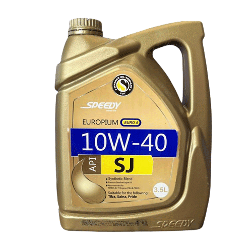 روغن موتور اسپیدی مدل یوروپیوم 10w40 SJ حجم 3.5 لیتر روغن موتور اسپیدی مدل یوروپیوم 10w40 SJ حجم 3.5 لیتر