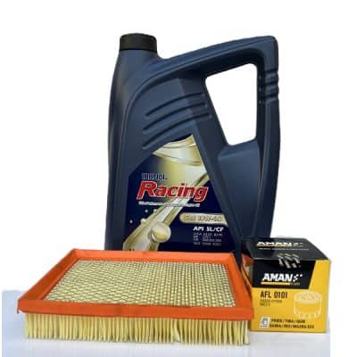 پکیج روغن موتور ایرانول مدل ریسینگSL 10W-40 مناسب برای پراید