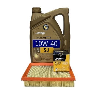 پکیج روغن موتور اسپیدی مدل یوروپیوم 10w40 SJ مناسب برای پراید