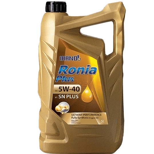 روغن موتور ایرانول رونیا پلاسSN 5W40 حجم 5 لیتری روغن موتور ایرانول رونیا پلاسSN 5W40 حجم 5 لیتری