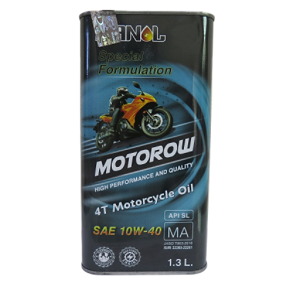 روغن موتور سیکلت ایرانول موتورو (۱۰W-40) SL حجم ۱.۳ لیتر