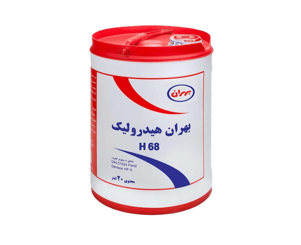 روغن هیدرولیک بهران H68 حجم ۲۰ لیتر روغن هیدرولیک بهران H68 حجم ۲۰ لیتر