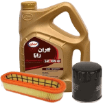 پکیج روغن موتور اسپیدی مدل بهران رانا (10w40) SM مناسب تیبا ، کوییک و ساینا