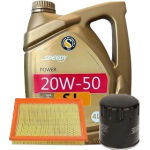 پکیج روغن موتور اسپیدی مدل پاور (20w50) SJ حجم 4 لیتر مناسب پراید