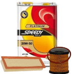 پکیج روغن موتور اسپیدی مدل پلاتینیوم (20w50) SM مناسب 206 تیپ2