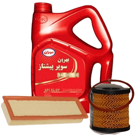 پکیج روغن موتور بهران مدل سوپرپیشتاز (20w50) SL مناسب 206 تیپ 2 پکیج روغن موتور بهران مدل سوپرپیشتاز (20w50) SL مناسب 206 تیپ 2