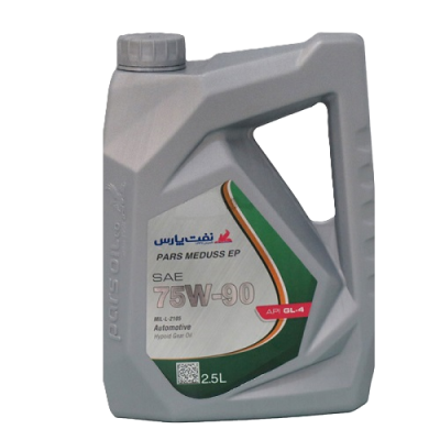 روغن دنده نفت پارس مدل پارس مدوس کد (75W-90) حجم 2.5 لیتر