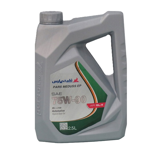 روغن دنده نفت پارس مدل پارس مدوس کد (75W-90) حجم 2.5 لیتر روغن دنده نفت پارس مدل پارس مدوس کد (75W-90) حجم 2.5 لیتر