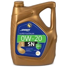 روغن موتور اسپیدی مدل سوپر پلاتینیوم (0W20) SN حجم ۴ لیتر