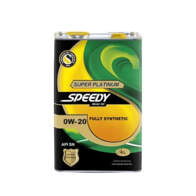 روغن موتور اسپیدی مدل سوپر پلاتینیوم (0W20) SN حجم ۴ لیتر
