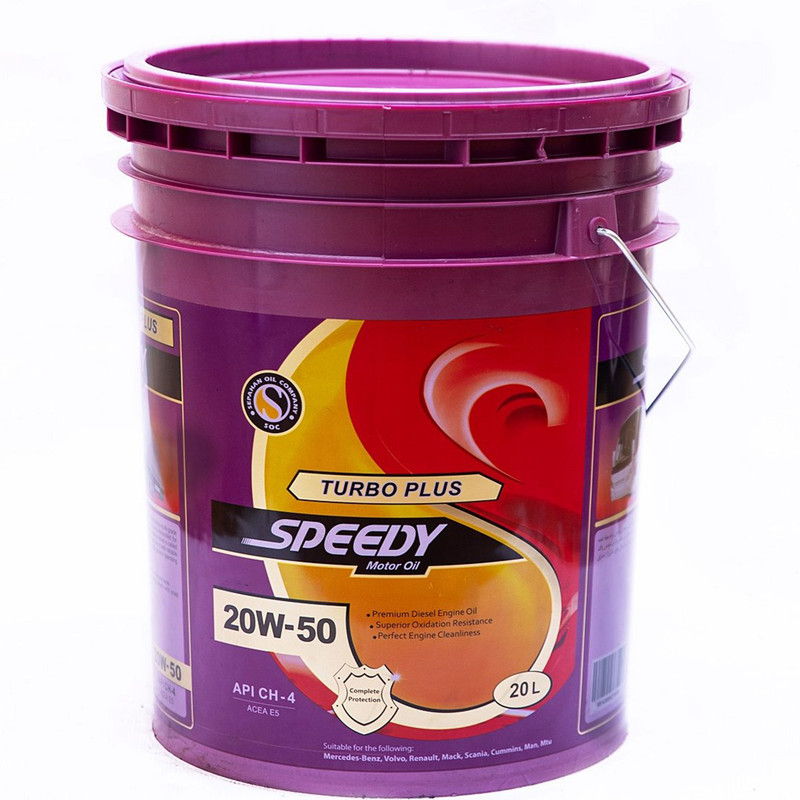 روغن موتور دیزلی اسپیدی مدل سوپر توربو تک (20W50) حجم 20 لیتر روغن موتور دیزلی اسپیدی مدل سوپر توربو تک (20W50) حجم 20 لیتر